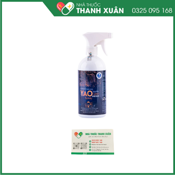 Xịt tắm gội khô thảo dược Yao Care Medic